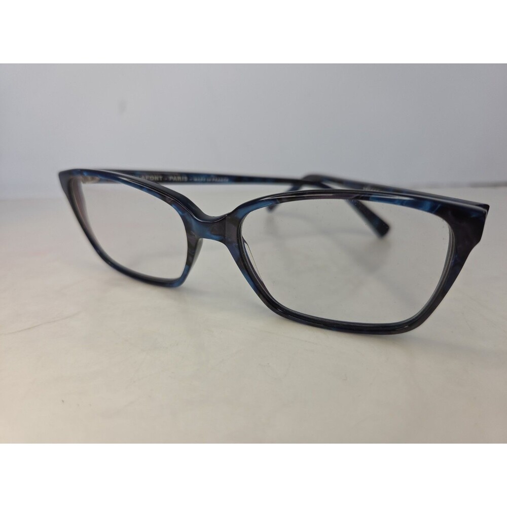 Jean Lafont Paris PENSEE 3037 Eyeglasses Frame Blue Tortoise Square 54-16-138
